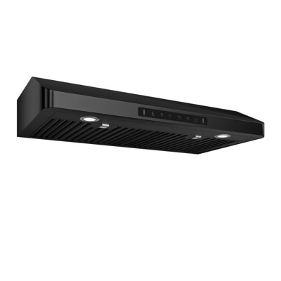 VIKIO 30" 900 CFM Ducted Under Cabinet Range Hood with 3-Way Venting, Removable GU10 LED