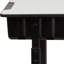 Student Desk with Top and Adjustable Height Pedestal Frame
