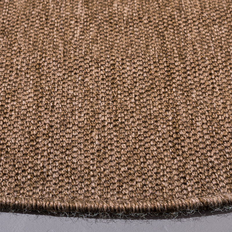 Sisal Performance 800 Performance Solid Color Indoor Rug, Round 6'7"