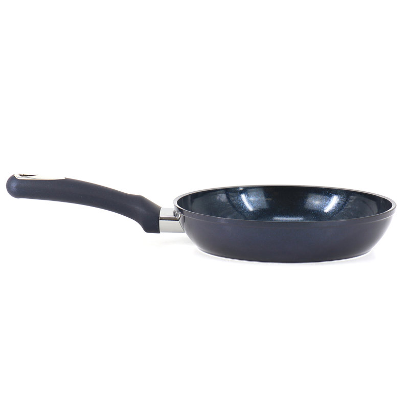 Poêle à frire antiadhésive en aluminium bleu foncé Oster Hawke, L 8 po