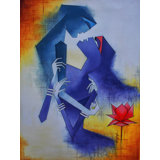 Amativeness Print by Amar Singha
