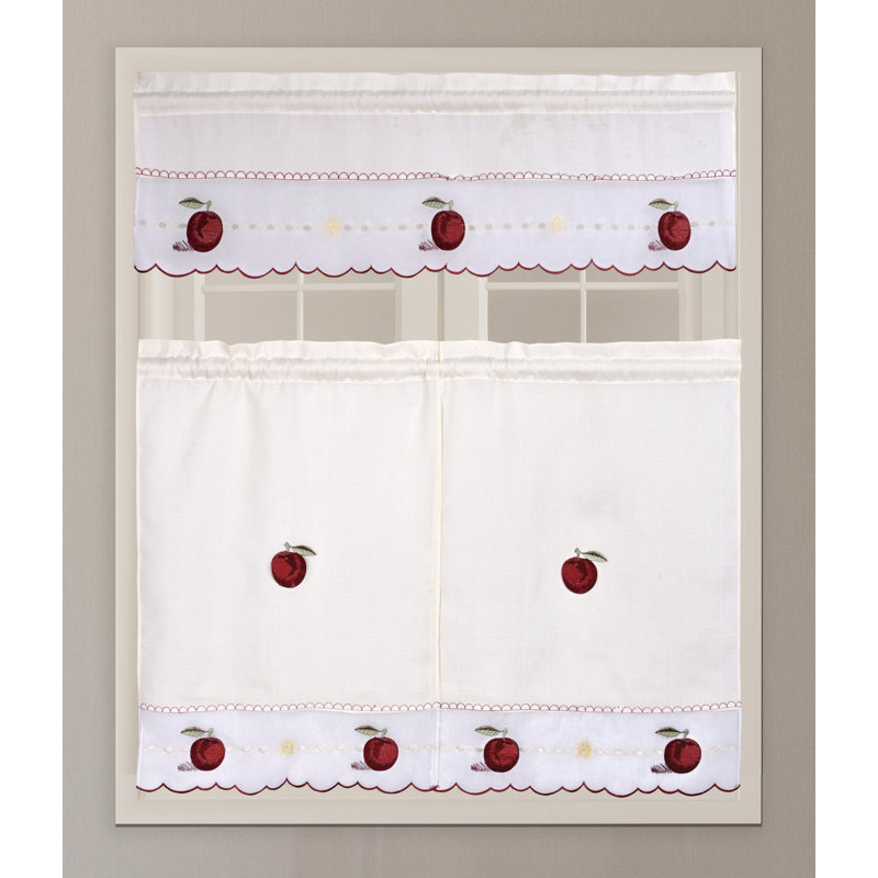 Cullum Cotton Blend Tailored Kitchen Curtain