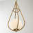 Leisha 1-Light Modern Rattan Kitchen Pendant Light
