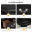 Transitional 2-Drawer Solid Wood Nightstand, No Assembly Required-1877717286