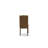 7 Piece Dining Table Set consists of a Rectangle Removable Leaf Kitchen Table and 6 Brown Linen Fabric Parson Chairs, Antique Walnut-321559981-387494291-387494288