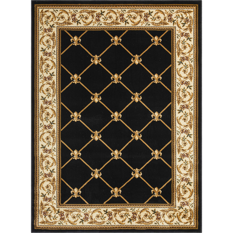 Heckson Oriental Synthetic Area Rug, Rectangle 200 x 280cm