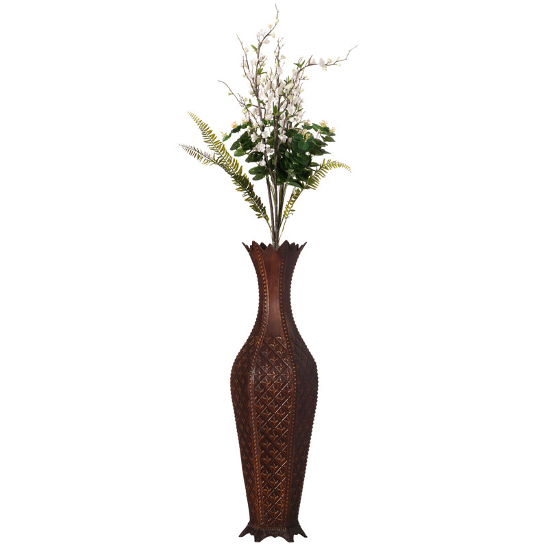 Cortnee Metal Floor Vase