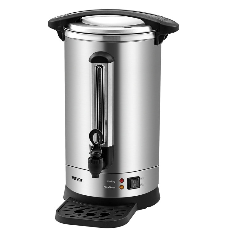 West Bend 55 Cup Commercial Coffee Urn - Stainless Steel
