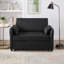 2 Seater Faux Leather Sofa Bed