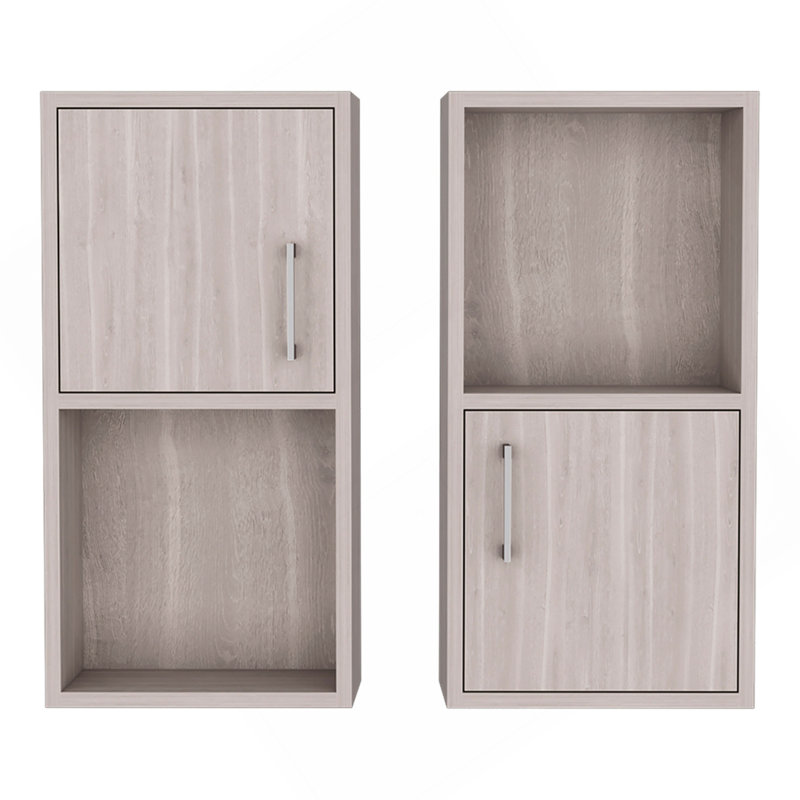 Medicine Cabinet Florence, Bathroom, White Oak, Natural