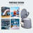 Portable Toilet For Camping, Porta Potty With 1.3 Gal Detachable Inner Bucket & Removable Paper Holder, Commode With Dual Lids, Travel Toilet For Adults Kids Outdoor Camping Car Long Road Trips