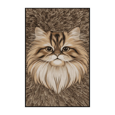  Tapis lavable chats persans