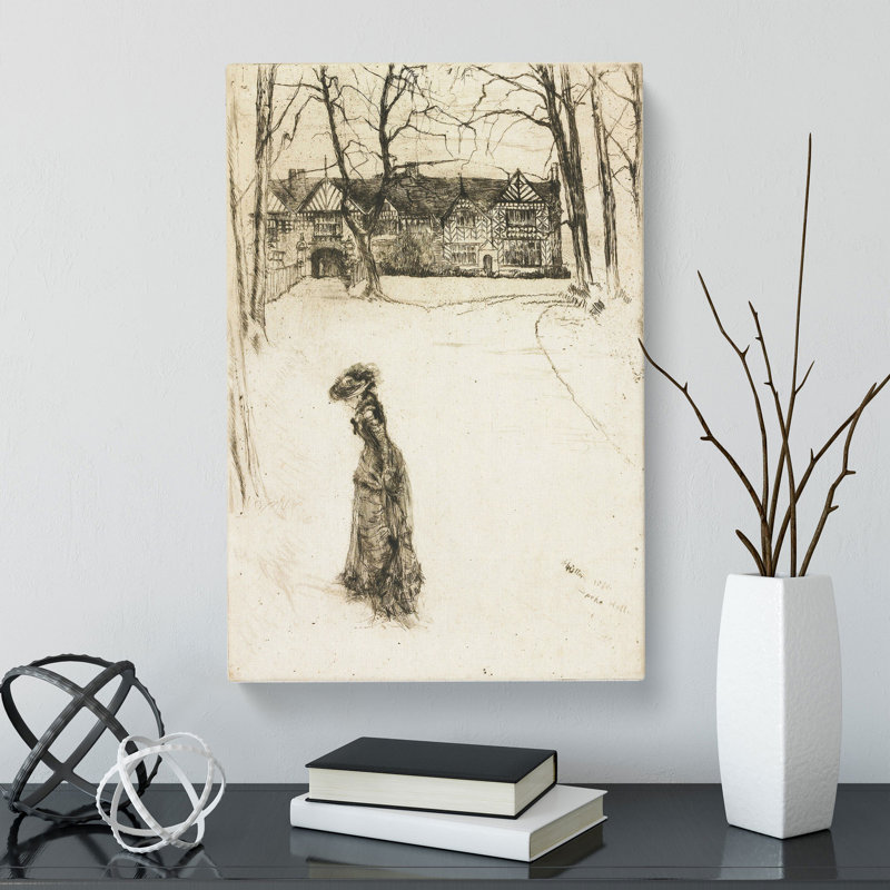 Lady In The Street by James Mcneill Whistler - Wrapped Canvas, 60cm H x 40cm W x 3cm D