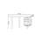 Creative solid wood desk with drawer cabinet-1418831964-1418831966