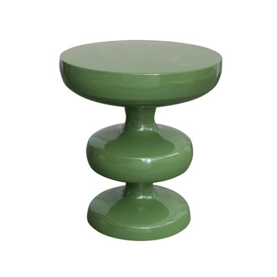 Round Metal Accent Table