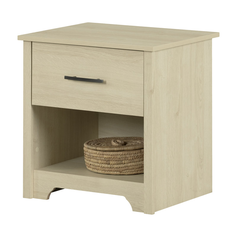 Fusion 1-Drawer Nightstand - End Table With Storage