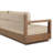 Venda Outdoor Sofa 86"-Stained Toasted Brown-FSC