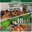 Boîte de nidification de poulet, 10 boîtes de nidification en métal pour poulailler, collection facile d'œufs, nettoyage facile, boîtes de ponte avec poules de support pour poules-1195896466