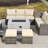 8 - Person Patio Conversation Set with Cushions