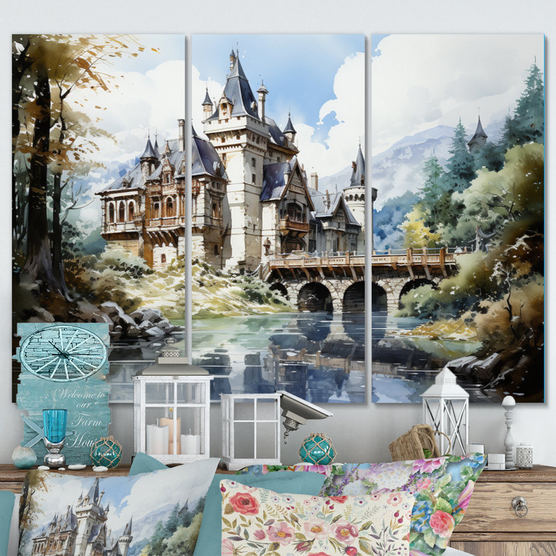 Châteaux Enchantés, bastion IV - Architecture, art mural en métal