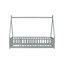 Lit simple en forme de tente, lit tipi avec garde-corps, lattes et porte-82902708