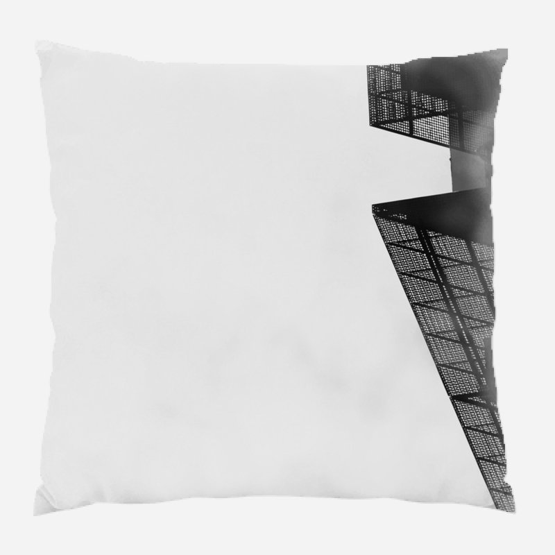 Microsuede Reversible Throw Pillow