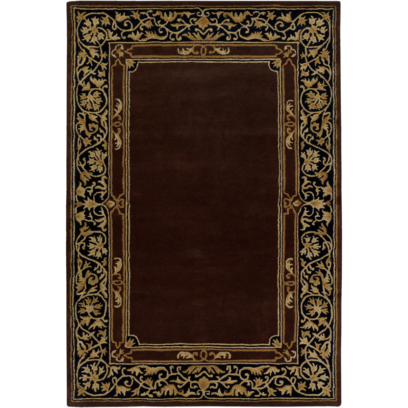 Tapis brun/noir Ceri, Rectangle 2 pi x 3 pi