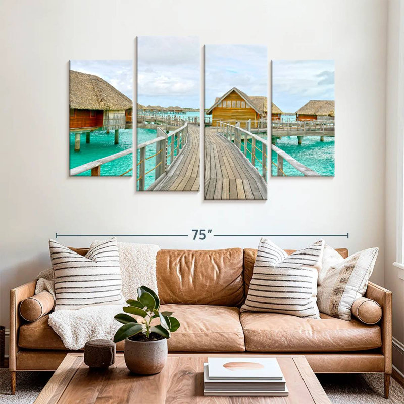 Bungalow Aletra Bora Bora Island, H 42 po x l 68 po
