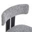 Chaises de salle à manger rembourrées sans accoudoirs avec pieds en métal (ensemble de 2)-1044461974-1044461976