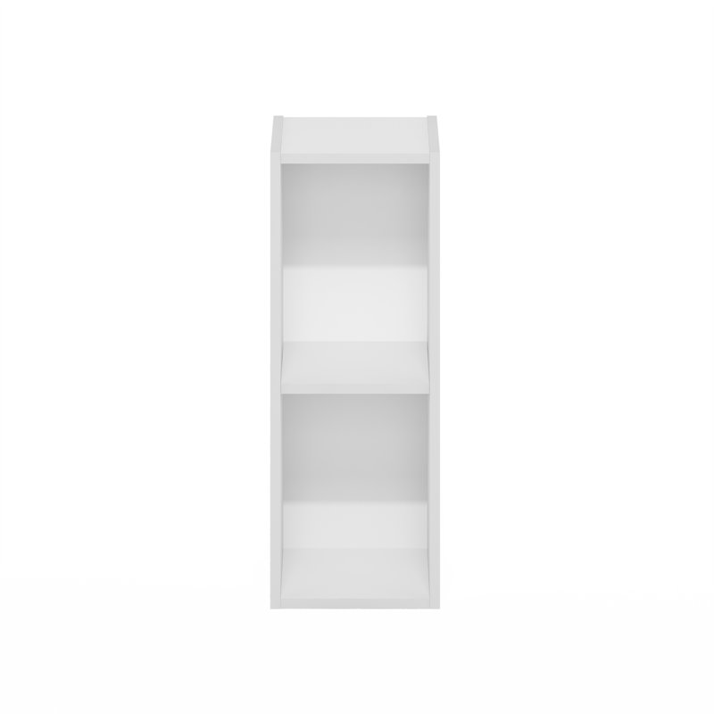 Bibliothèque Fulda , Blanc, (2 tablettes) H 21,18 po x l 7,87 po x P 9,3 po