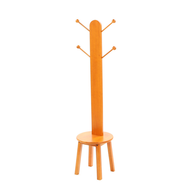 Freestanding Coat Rack, Natural