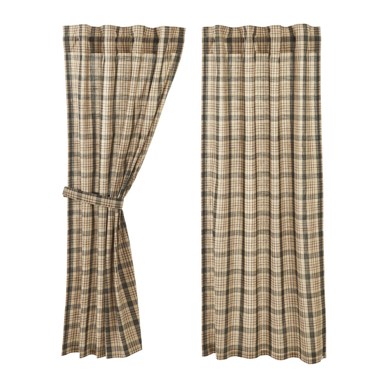 Panneaux de rideaux 100% coton Holms Rosalind Wheeler, L 36 po x L 63 po