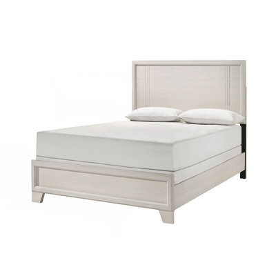 Contemporary 1Pc Full Size Panel Bed