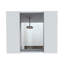 Ellegrini 1-Drawer Medicine Cabinet White