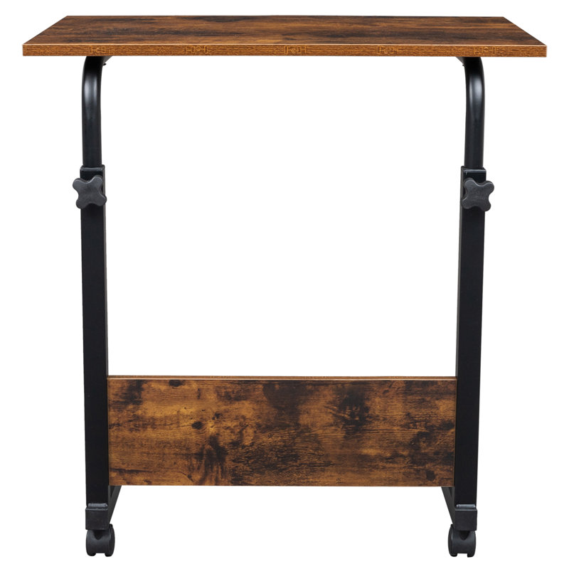 Convertisseur de bureau debout Tremberth, H 37,75 po x l 23,62 po x P 15,74 po, Brun