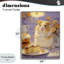 Hamster Tea Party avec gâteau, estampe numérique, design par Angie Hawke-130753182-130753187