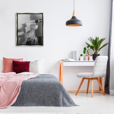Classy Champagne Pour Splash Floater Frame by House of Lulu