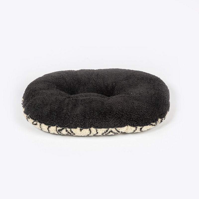Geometric Fleece Pet Bed, 15cm H x 54cm W x 69cm D