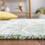 Tapis en laine / coton touffeté à la main Heatherlynn - vert / ivoire-1145025581