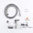 Toilet Handheld Bidet - Hygienic Butt Cleansing Quality Customize Spray Rust And Corrosion Trait Silver Metal Seal Sanitizing Control Power Rust Corrosion Character-125665257