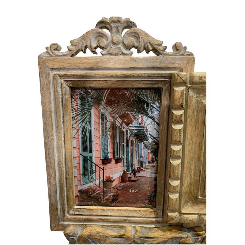 Oliverson Wood Embossed Picture Frame