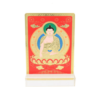 Plaque décorative Feng Shui Manjushri
