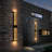 LED 31.5″ Crystal Aluminum Wall Light