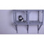 Hamac de fenêtre en bois pour chat