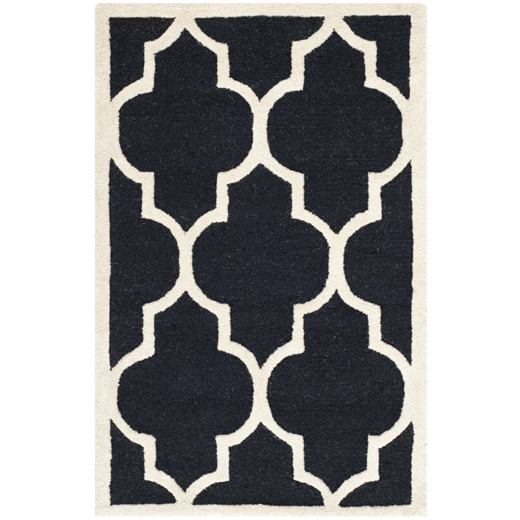 Cannen Cambridge Hand Tufted Wool Geometric Rug