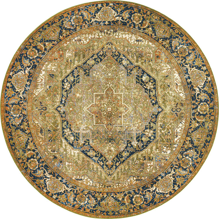 Green Nosara Indoor/Outdoor Traditional Rug