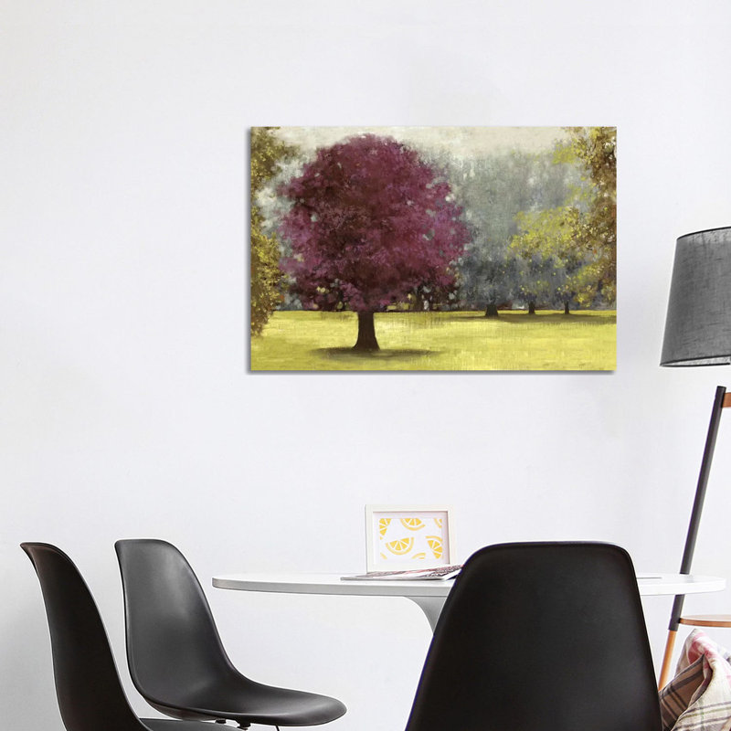 Summer Days, Plum by PI Studio - Wrapped Canvas Print, 101.6 cm H x 66.04 cm W x 3.175 cm D