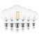 Dimmable LED G25 Vintage Light Bulb, 4.5W (60W Eqv.), Medium E26 Base, 2700K Soft White