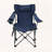 Outdoor Folding Reclining Camping Chair with Side Pockets and Cup Holder – Three‑Level Adjustment