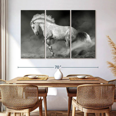 Brampt Monochrome Andalusian Horse